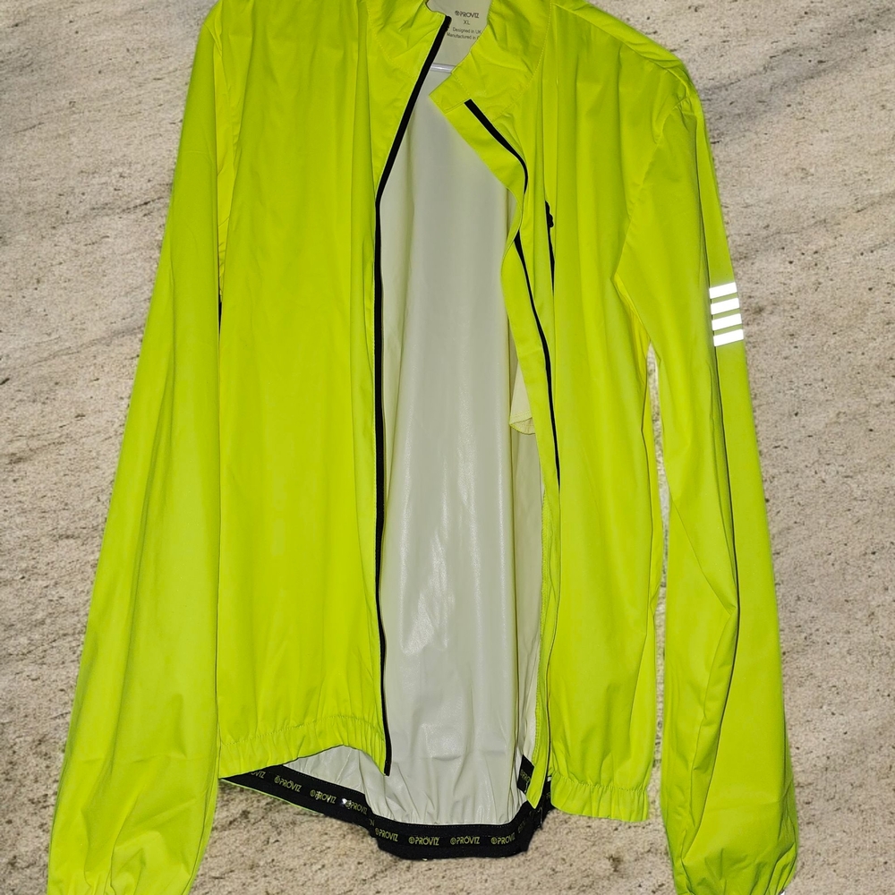Men's Neon Green Windbreaker